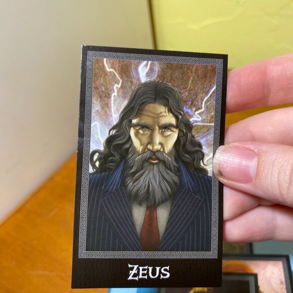 RARE! Percy Jackson Ultimate Guide Hardcover w/ ALL 9 Collectible Trading Cards - Picture 9 of 12